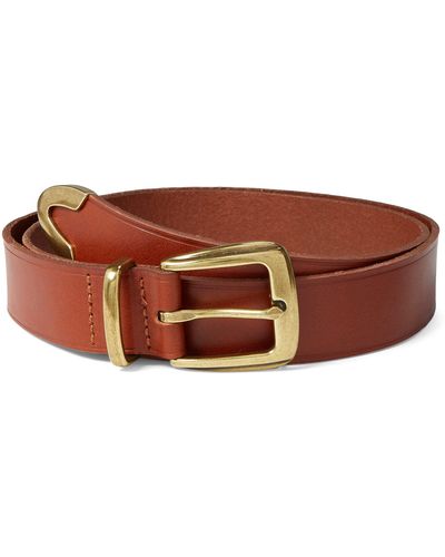 Madewell Leather Western Belt - Brown