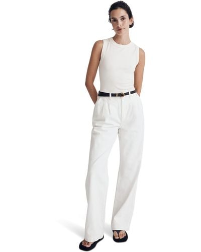 Madewell Cool-pack Abelia Bodysuit - White
