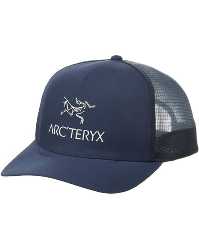 Arc'teryx Logo Trucker Hat - Blue