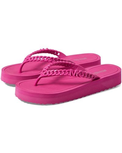 MICHAEL Michael Kors Zaza Flip Flop - Pink