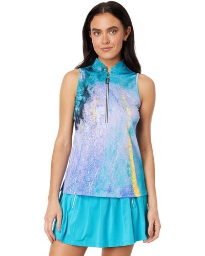 Jamie Sadock Crayola Sleeveless Top - Blue