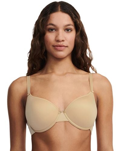 Chantelle Basic Invisible Smooth Custom Fit Bra - Natural