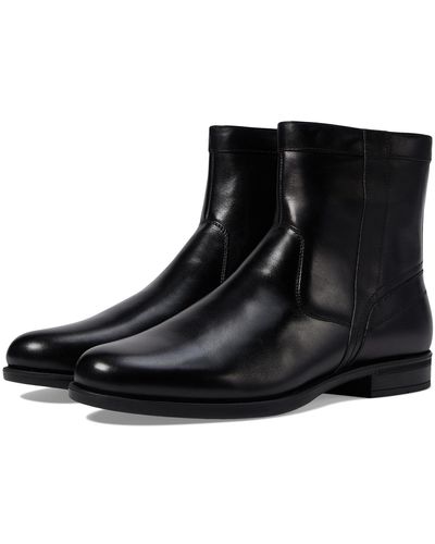 Florsheim Midtown Plain Toe Zipper Boot - Black