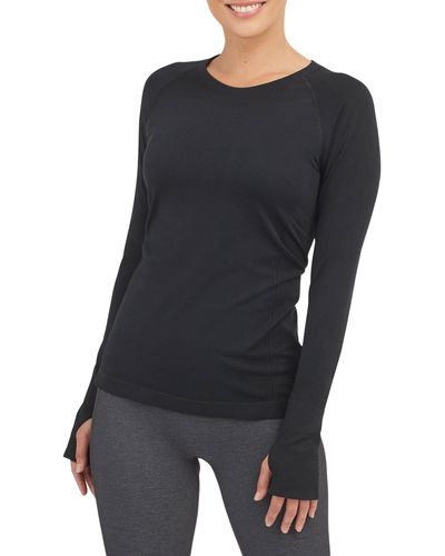 Butter Wrap Back Long-Sleeve Tee – Spanx