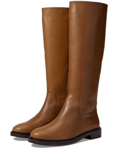 Madewell The Drumgold Boot In Extended Calf - Brown