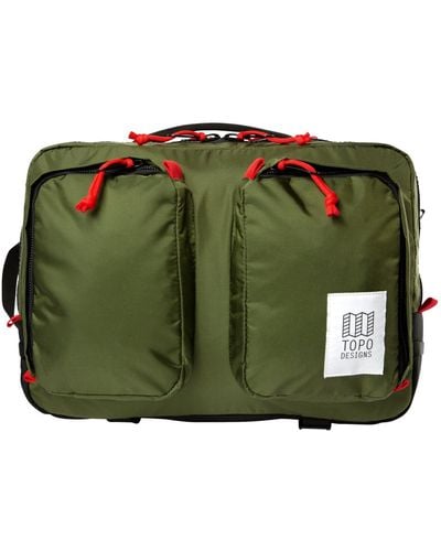 Topo Global Briefcase - Green