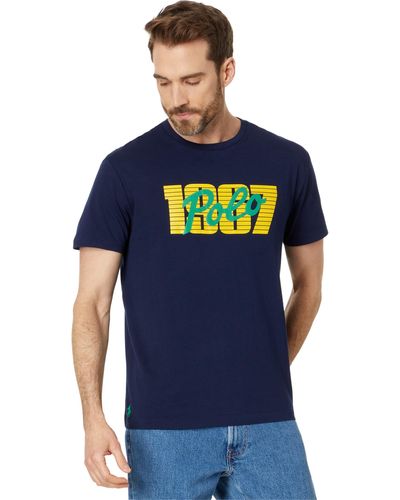 Polo Ralph Lauren Classic Fit Logo Jersey T-shirt - Blue