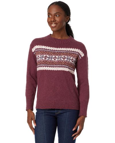 Ll bean top cotton ragg sweater