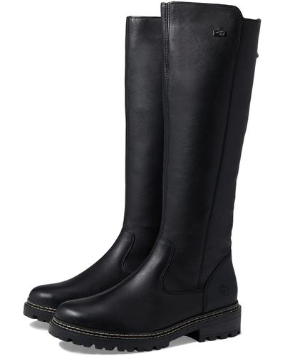 rieker brown knee high boots