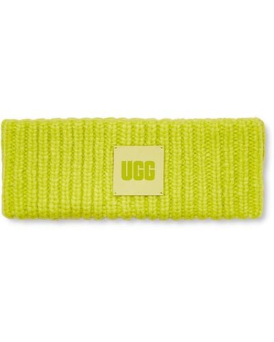 UGG Chunky Ribbed Headband - Yellow