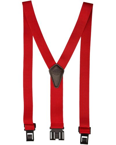 Dickies Perry Y-back Adjustable Suspender - Red