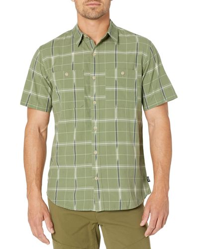 Mountain Hardwear Grove Hide Out Short Sleeve Shirt - Green