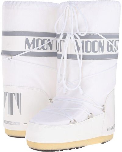 Moon Boot (r) Nylon (white) Cold Weather Boots