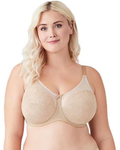Wacoal Retro Chic Full-busted Underwire Bra 855186 - Brown
