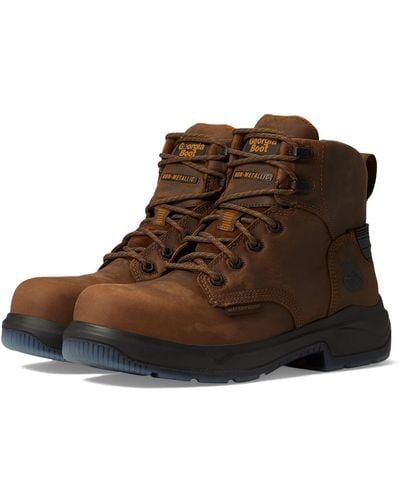 Georgia Boot 6 Flxpoint Ultra Comp Toe - Brown