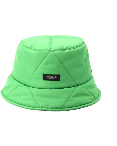 Kate Spade Sam Quilted Bucket Hat - Green
