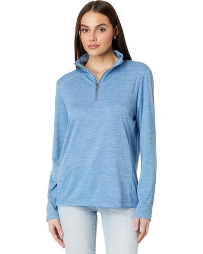 Vineyard Vines Sankaty Quarter-zip - Blue