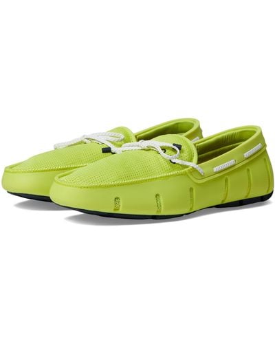Swims Braided Lace Loafer - Yellow