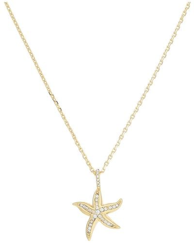 Kate Spade Sea Star Mini Pendant Necklace - Black