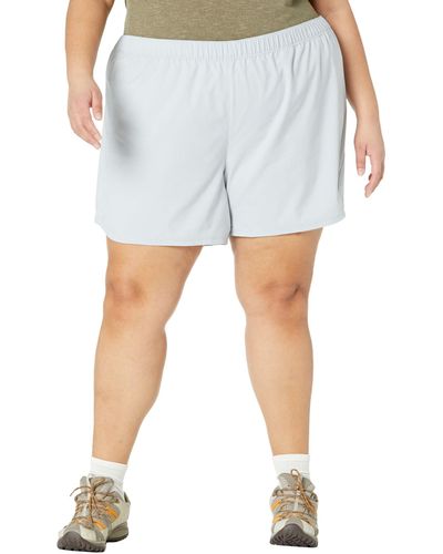 Columbia Plus Size Pfg Tamiami Pull-on Shorts - Gray