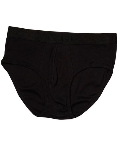 2xist 2(x)ist Pima Contour Pouch Brief (black New Logo) Underwear