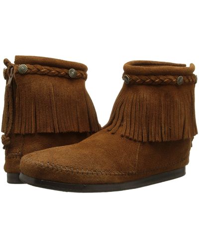 Minnetonka Ankle Boots - Brown