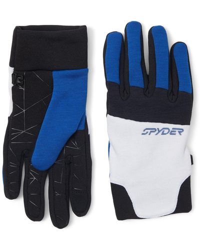 Spyder Speed Fleece Gloves - Blue