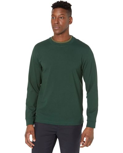 Theory Ryder Long Sleeve Tee - Green