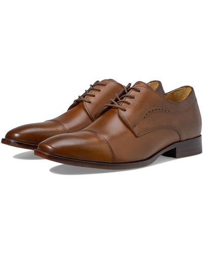 Johnston & Murphy Mcclain Cap Toe Dress Oxford - Brown