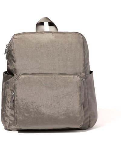 Baggallini Carryall Packable Backpack - Brown