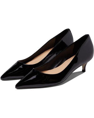 Massimo Matteo Cia Kitten Pump - Black