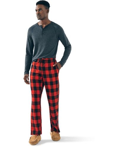 Faherty Legend Pajama Pants - Red