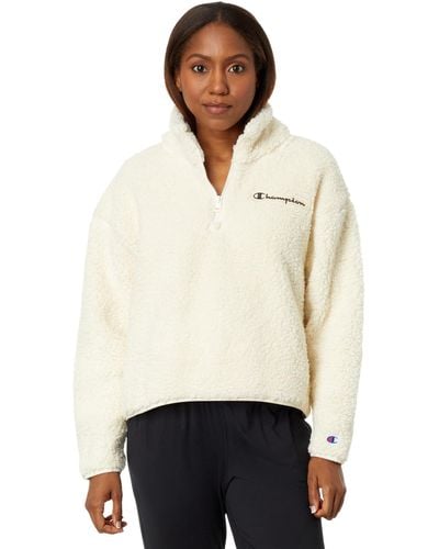 Champion Sherpa 1/4 Zip - White