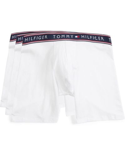 Tommy Hilfiger Cotton Stretch Boxer Brief 3-pack - White