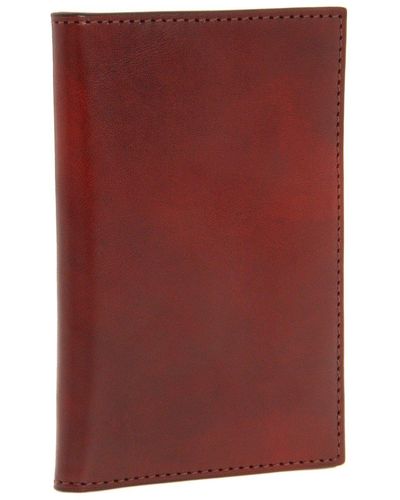 Bosca Old Leather Collection - 8 Pocket Credit Card Case - Brown