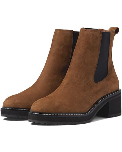 Madewell The Carina Platform Chelsea Boot - Brown