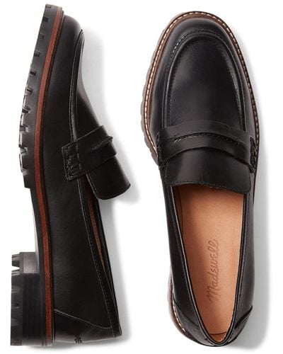 Madewell The Corinne Lugsole Loafer - Black