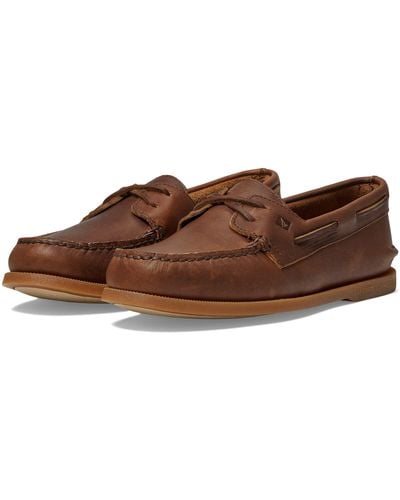 Sperry Top-Sider A/o 2-eye Cross Lace - Brown
