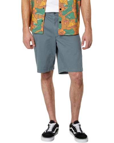 L.L. Bean Lakewashed Stretch Khaki Standard Fit Shorts - Gray