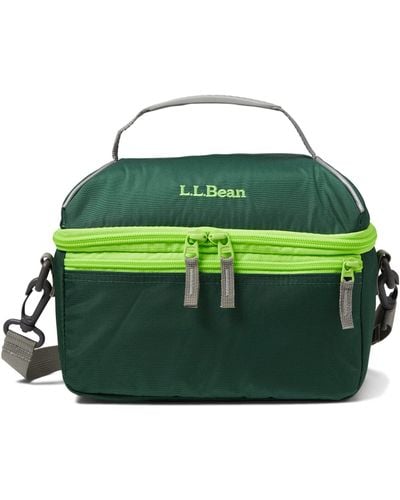 L.L. Bean Flip Top Lunch Box - Green