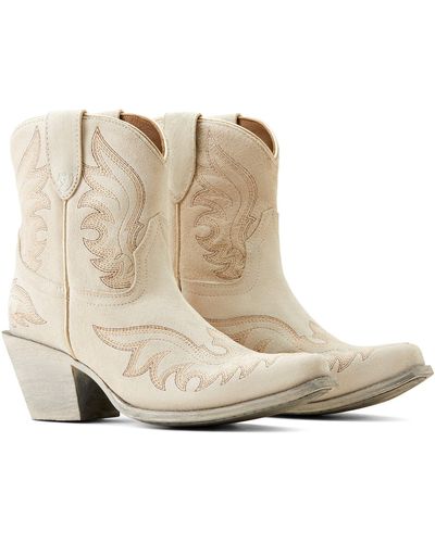 Ariat Chandler Western Boots - Natural