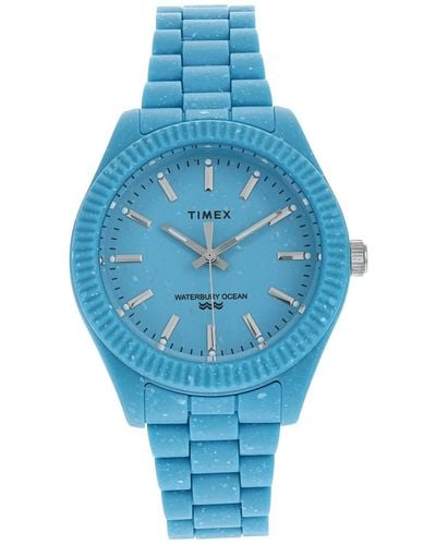 Timex 37 Mm Waterbury Ocean - Blue