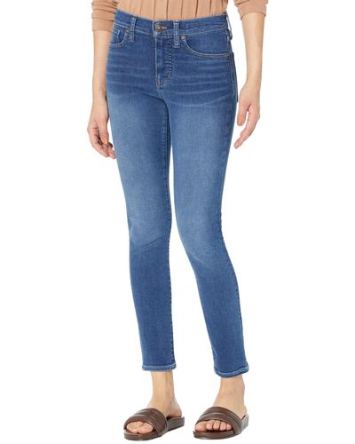 Madewell 9 Mid-rise Skinny Jeans In Blayton Wash: Denim Edition - Natural