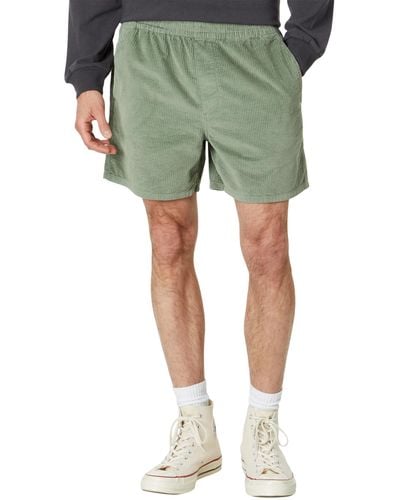 Madewell 5 1/2 Corduroy Everywear Shorts - Green