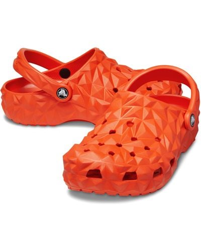 Crocs™ Classic Geometric Clog - Orange