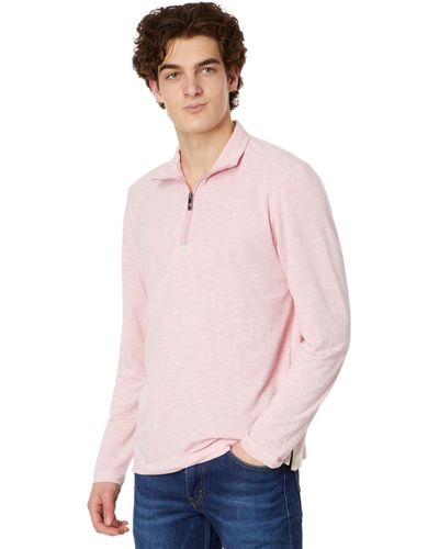 Tommy Bahama New Coasta Vera Half Zip - Pink