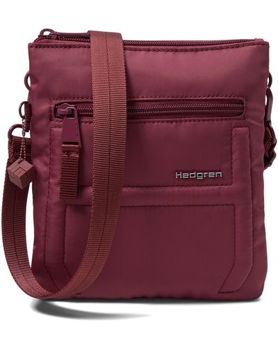 Hedgren Helm Sustainably Made Crossbody - Red