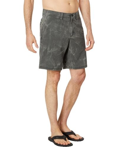 Volcom Stone Faded 19 Hybrid Shorts - Gray