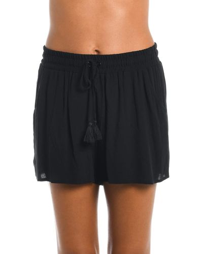 La Blanca Beachcomber Basics Beach Shorts - Black