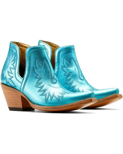Ariat Dixon Western Boots - Blue